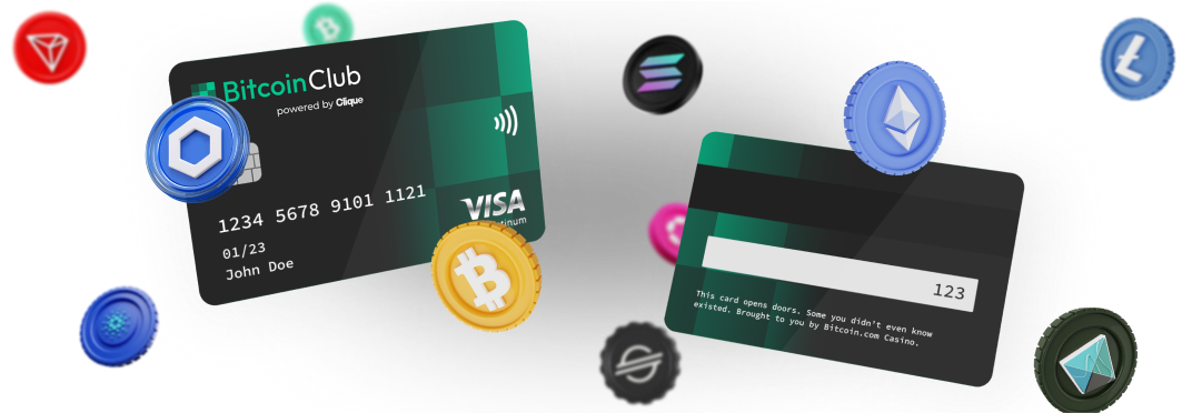 Exclusive Bitcoin VISA Credit Card